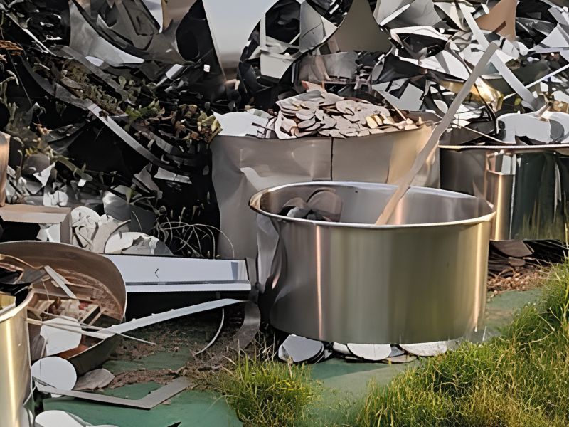Bán phế liệu tại TPHCM với các sản phẩm inox, kim loại và vật liệu phế liệu được tập kết