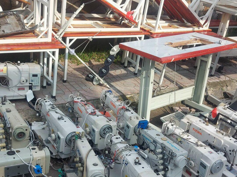 THANH LÝ XƯỞNG MAY - THU MUA MÁY MAY PHẾ LIỆU GIÁ CAO