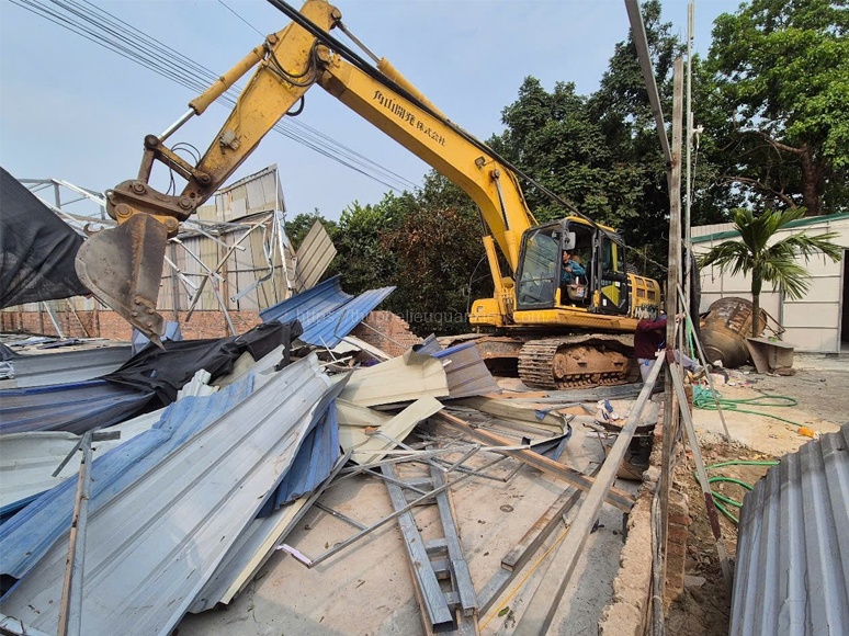 Dịch vụ thanh lý thu gom phế liệu công trình